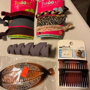 Pinoqat and Scunci Hair Accessories Set lot